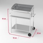 Schickling Walter XL Basic Edelstahlgrill – Made in Germany – Bild 3