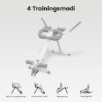 WONDER CORE 4-in-1 Rudergerät & Heimtrainer bis 242 kg – Bild 6