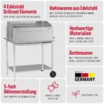 Schickling Walter XL Basic Edelstahlgrill – Made in Germany – Bild 2