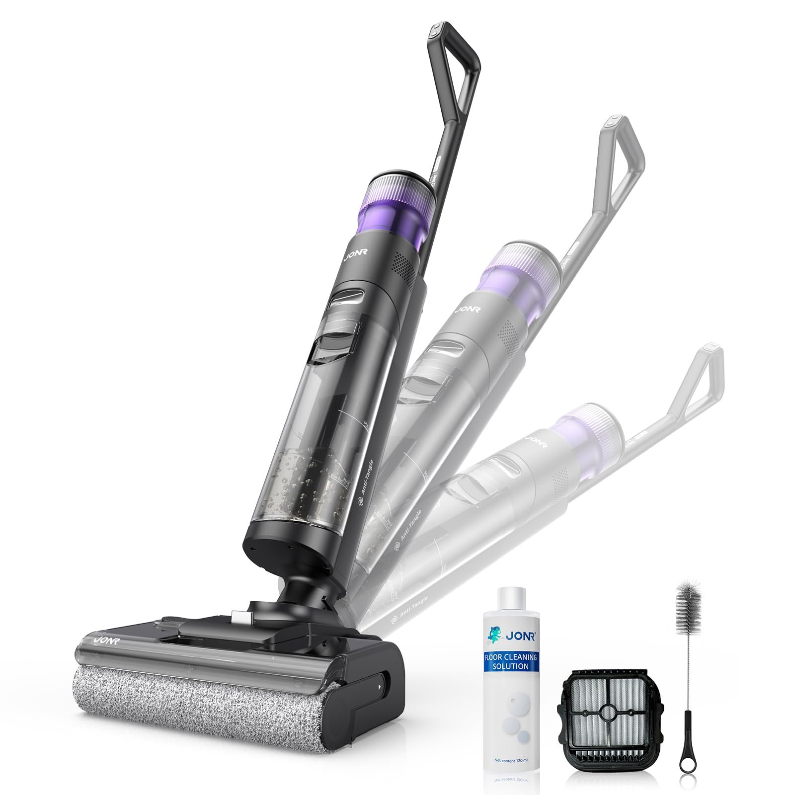 61823aKdfuL JONR ED 12 Pro Max Nass-Trockensauger 17000 Pa LCD 70°C – Bild 1