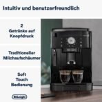 De'Longhi Magnifica S Kaffeevollautomat mit Milchaufschäumer – Bild 2