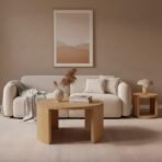 Cagnolier Couchtisch Set 2-teilig Nesting Rund | Ø80 & Ø45 cm – Bild 7