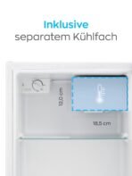 HEINRICHS Mini Kühlschrank 45 L leise 39 dB – Weiß – Bild 7