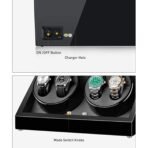 Automatische Uhrenbeweger-Box | Leiser Motor | Dual-Stromversorgung – Bild 6