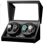 Automatische Uhrenbeweger-Box | Leiser Motor | Dual-Stromversorgung