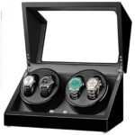 Automatische Uhrenbeweger-Box | Leiser Motor | Dual-Stromversorgung