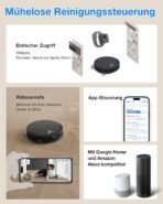 ECOVACS DEEBOT T50 PRO Omni Gen3 Saugroboter 25.000 Pa AIVI 3D – Bild 9