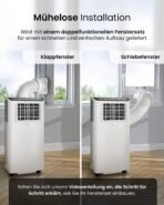 Pro Breeze 4-in-1 Mobile Klimaanlage 9000 BTU – Energieklasse A – Bild 8