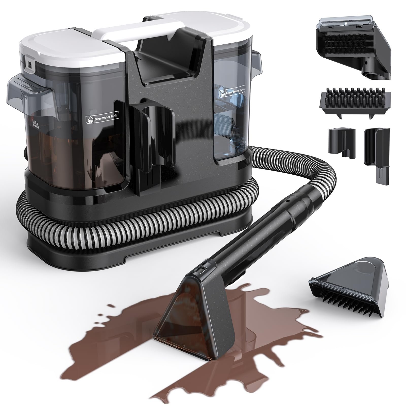 714NfHqgsQL Welsauber Polsterreiniger 600 W – Nasssauger 18.000 Pa – Bild 1