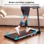 CITYSPORTS Klappbares Laufband bis 12 km/h | App & Tablet-Halter – Bild 8