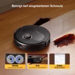 roborock Qrevo S5V Saugroboter – 12.000 Pa, Wischmopp, Docking – Bild 6