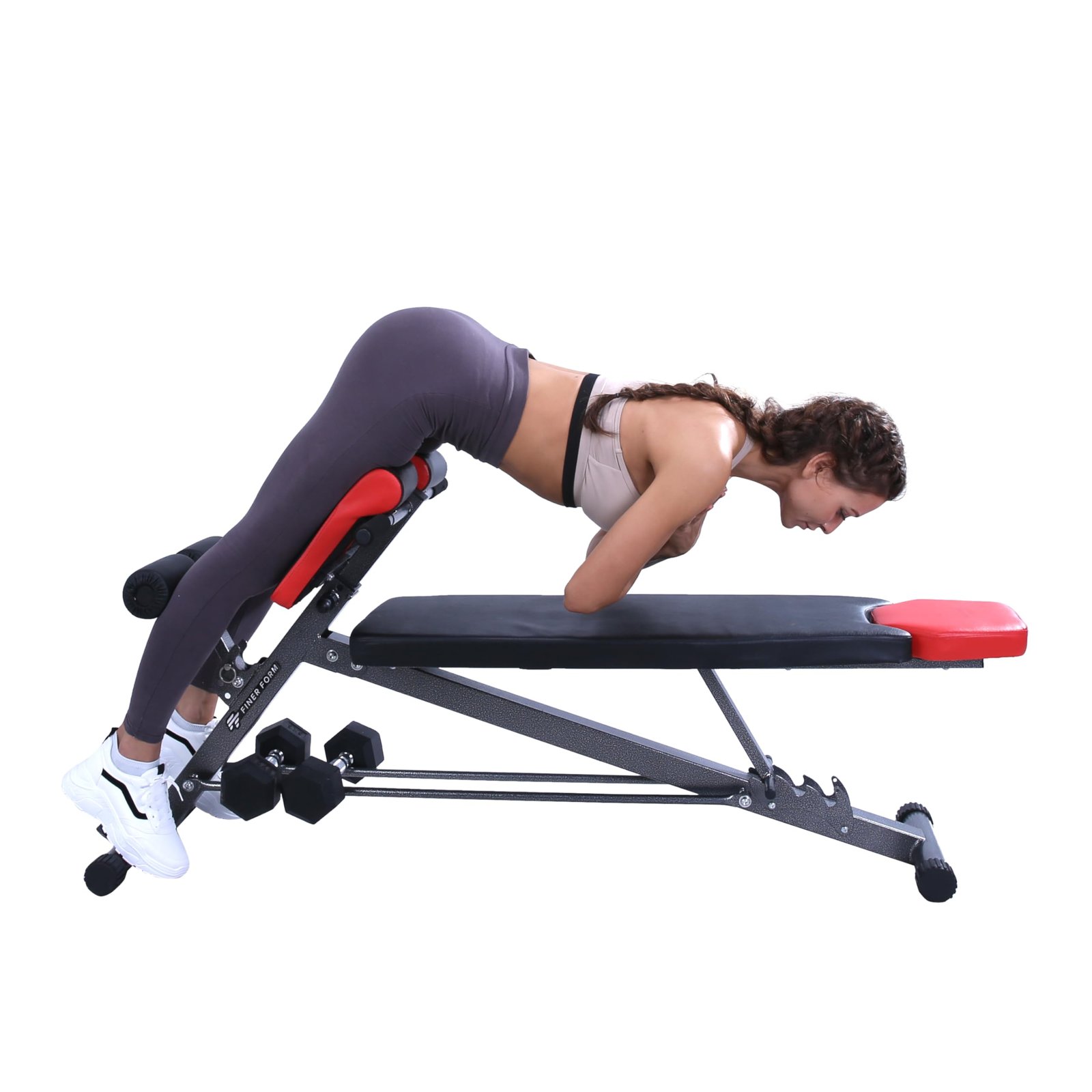 719amMUgJDL Finer Form Hantelbank 5-in-1 – Multifunktionale Trainingsbank – Bild 1