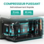 Alpicool KLS48 39L Kompressor-Kühlbox 2 Zonen | APP | 12V/230V | -20°C – Bild 4