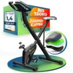 Tretmann Heimtrainer Fahrrad Klappbar | Leise | bis 150 kg