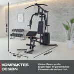 Sportstech HGX50 Kraftstation Home Gym – 60 kg – Bild 9