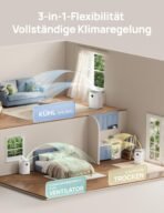 DREO 7500 BTU Mobiles Klimagerät 3-in-1 leise App-Steuerung AC318S – Bild 6