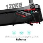 CITYSPORTS Klappbares Laufband bis 12 km/h | App & Tablet-Halter – Bild 7