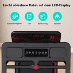 CITYSPORTS Klappbares Laufband bis 12 km/h | App & Tablet-Halter – Bild 2