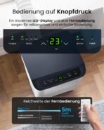 Pro Breeze 4-in-1 Mobile Klimaanlage 9000 BTU – Energieklasse A – Bild 7