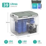 Alpicool KLS48 39L Kompressor-Kühlbox 2 Zonen | APP | 12V/230V | -20°C – Bild 2