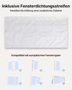 Temprium Mobile Klimaanlage 9000 BTU | App & Fernbedienung – Bild 4