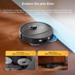 roborock Qrevo S5V Saugroboter – 12.000 Pa, Wischmopp, Docking – Bild 4