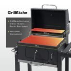 tepro Holzkohlegrill Toronto Click mit Deckel & Thermometer – Bild 3