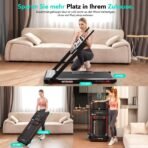 CITYSPORTS Klappbares Laufband bis 12 km/h | App & Tablet-Halter – Bild 5