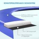 KINETIC SPORTS Trampolin Outdoor Ø 366 cm Salto Plus Blau – Bild 9