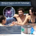 Miweba MSpa Bergen Whirlpool 4 Personen – 118 Düsen, 1077 L – Bild 4