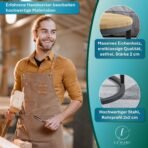 Lumarc Modena Couchtisch 2er Set – Massivholz Eiche & Stahl – Bild 7