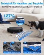 ECOVACS DEEBOT T50 PRO Omni Gen3 Saugroboter 25.000 Pa AIVI 3D – Bild 2