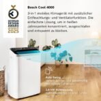 Bosch Cool 4000 Mobiles Klimagerät 3-in-1 | 2,6 kW | 35 m² – Bild 2