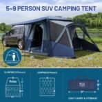 TIMBER RIDGE Heckzelt SUV 5 Personen wasserdicht 3000 mm – Bild 4