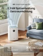 DREO 7500 BTU Mobiles Klimagerät 3-in-1 leise App-Steuerung AC318S – Bild 2