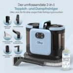 Olvy Teppichreiniger PRO – 1650W Nasssauger mit 100°C Dampf – Bild 4
