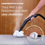 Dupray Neat Dampfreiniger 135 °C mit 17-teiligem Zubehör – Bild 2