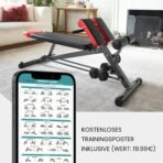 Finer Form Hantelbank 5-in-1 – Multifunktionale Trainingsbank – Bild 8